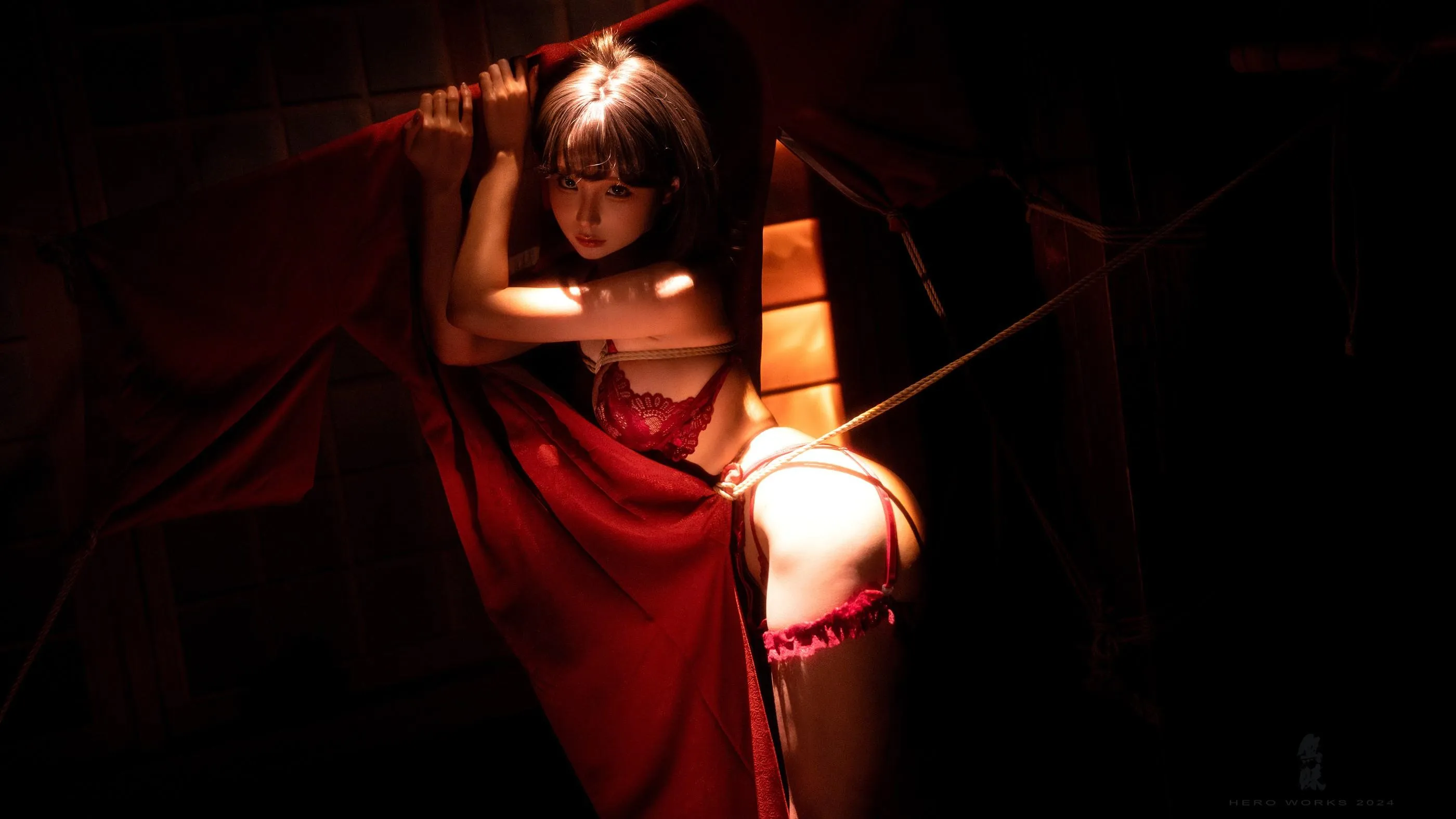 蠢沫沫 – NO.312 2024年会员《绳》 [23P]插图8